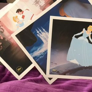 Disney Cinderella Lithographs